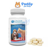 Hộp 50 Viên Bổ Sung Canxi Cho Chó Mèo Phosphorus Calcium PetAG - Paddy Pet Shop